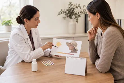 Peelings : illustration de consultation et d’information